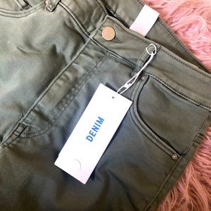 H&M high rise shaping skinny jeans